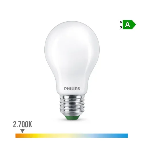 Bombilla ultra efficient led classic 4 w 840 im e27 2700 k, ø6 x 10,4 cm
