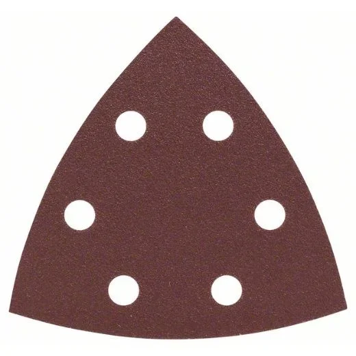 Bosch 2607019490 – Paquete de 25 lijas para lijadoras Delta (93 mm, grano 120)
