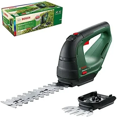 Bosch AdvancedShear 18V-10 tijera de césped inalámbrica 10 cm Ión de litio Negro, Verde