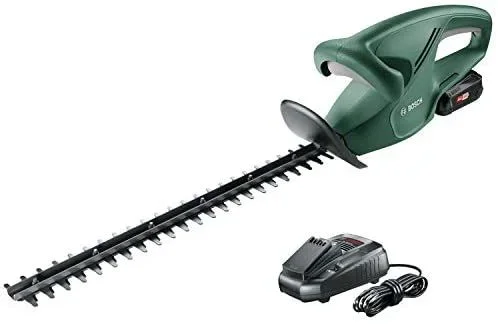 Bosch EasyHedgeCut 18–45 – Tijera Cortasetos a batería (1 batería 18V 2Ah, sistema 18V, en caja de cartón)
