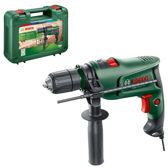 Bosch EasyImpact 600 – Taladro percutor de red Bosch (600 W, maletín)