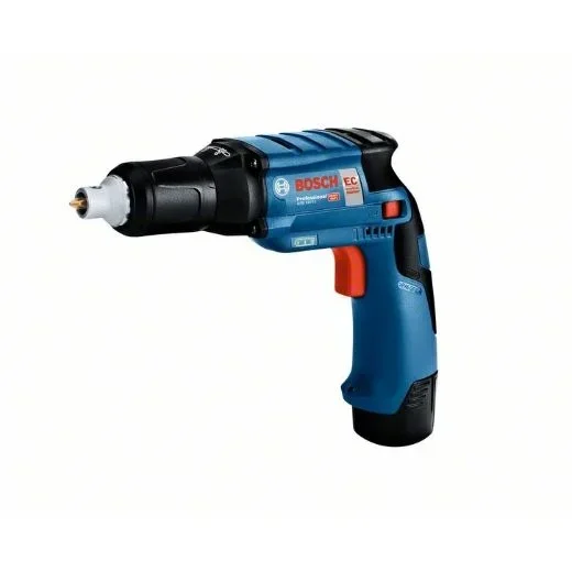 Bosch Professional 12V System GTB 12V-11 – Atornillador a batería para placa de yeso (0-3000 rpm, 2 baterías x 2.0 Ah, en caja), Azul