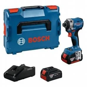 Bosch Professional 18V System atornillador de impacto a batería GDR 18V215 (incl. 2 baterías GBA 18V 4.0Ah, cargador GAL 18V40, LBOXX)