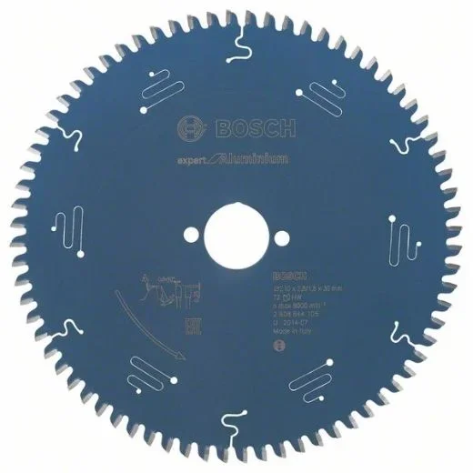 Bosch Professional 2608644105 – Disco de sierra circular CSB Expert Aluminium: 210x30x72D