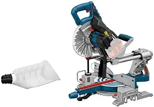 Bosch Professional BITURBO GCM 18V-216 – Ingletadora telescópica a batería (18V, Ø 216 mm, láser, sin batería)