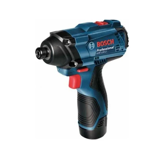 Bosch Professional GDR 120-LI Atornillador de impacto a batería (2×1,5Ah; case) /06019F0001