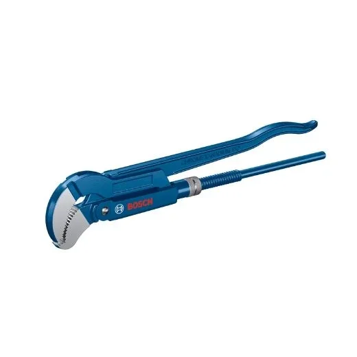 Bosch Professional llave angular de tubo (posición de 45° de las mordazas, acero al cromo-vanadio, adecuada para tuberías de hasta un máximo de 60 mm o 2 3/8).