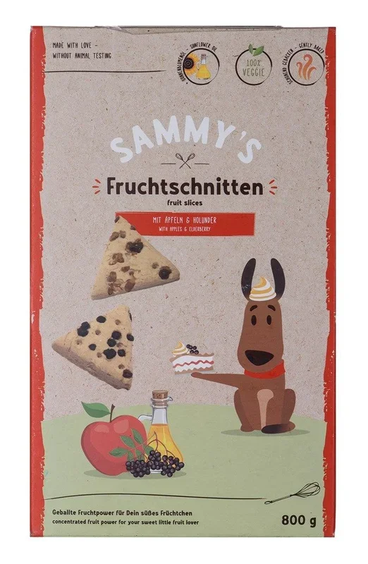 Bosch sammy»s fruit slices owocowe trójkąty 0,8kg