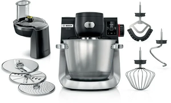 Bosch Serie 6 MUMS6ZS13D robot de cocina 1600 W 5,5 L Negro, Acero inoxidable Balanza integrada