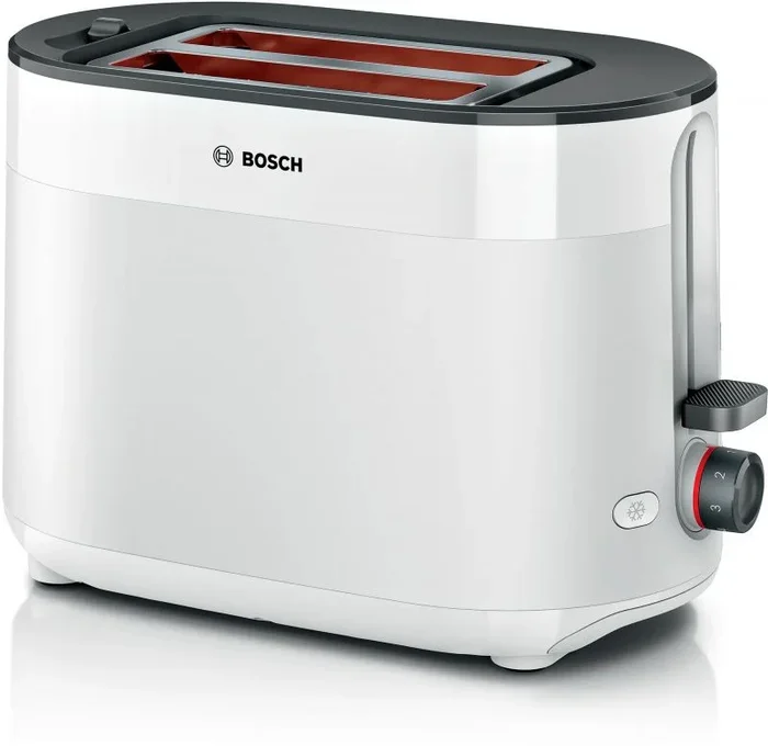 Bosch TAT2M121 tostadora 6 2 rebanada(s) 950 W Blanco