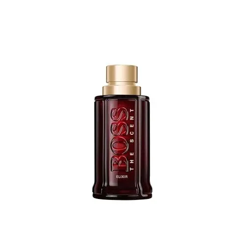 BOSS The Scent Elixir Parfum Intense para hombre | Perfume de hombre con notas amaderadas de cuero y sándalo |Larga duración | 100 ml