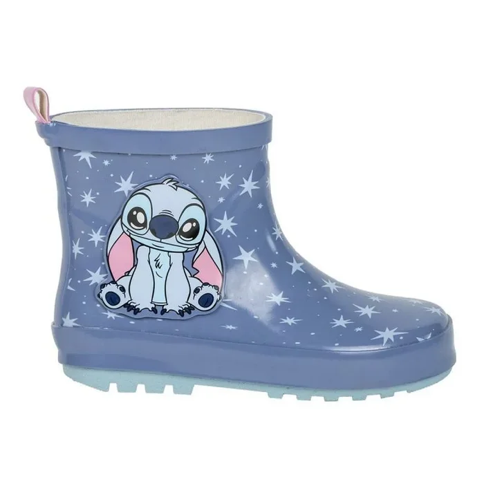 Botas de agua infantiles stitch azul 29
