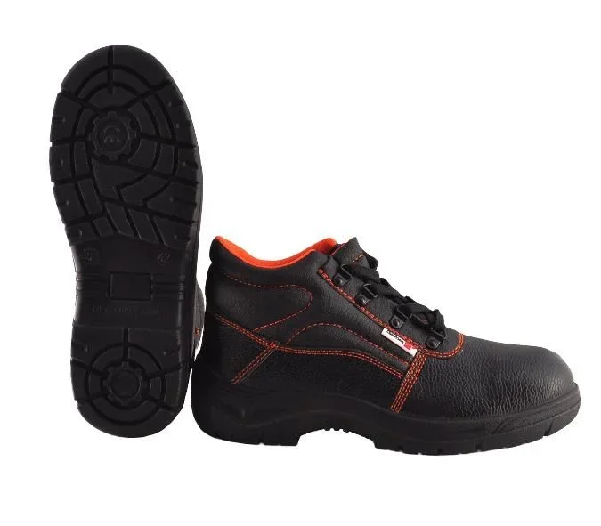Botas de seguridad Galmag S1, modelo 461, para protección laboral, talla 40, resistente y cómoda, material duradero, ideal para trabajos de riesgo, color negro.