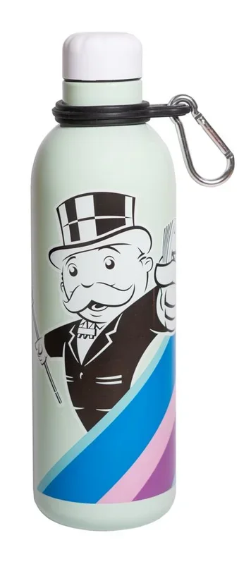 Botella metalica hot&cold 500ml monopoly