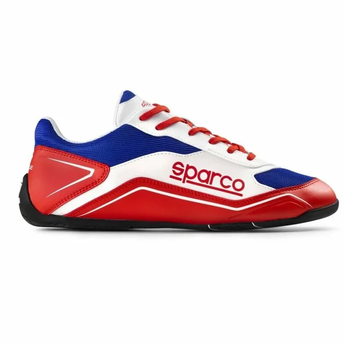 Botines racing sparco s-pole rojo 37