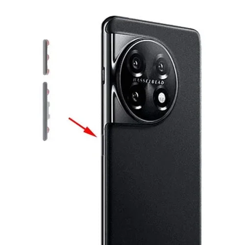 Botón de Encendido y Botón de Volumen OnePlus 11 (Negro)