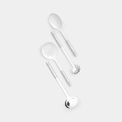 Brabantia 260148 juego de utensilios de cocina 4 pieza(s) Acero satinado