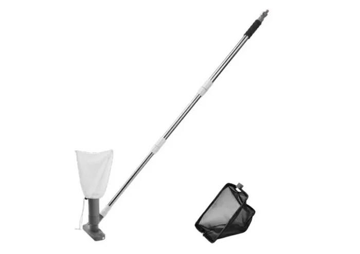 Bradas, modelo WL-EN70, Kit de limpieza profesional, para fuentes y piscinas, mantenimiento completo de superficies y filtros acuáticos