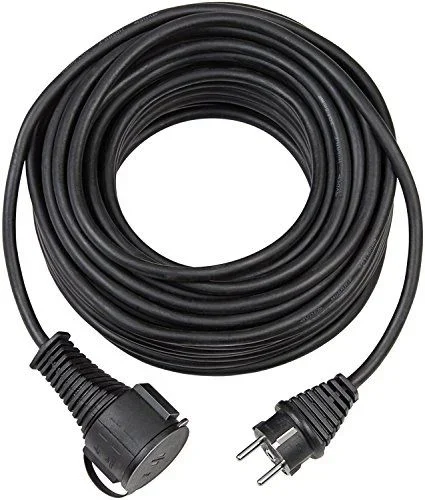 Brennenstuhl 1161420 cable de transmisión Negro 5 m