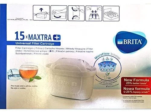 Brita – Juego de 15 filtros de agua Maxtra+