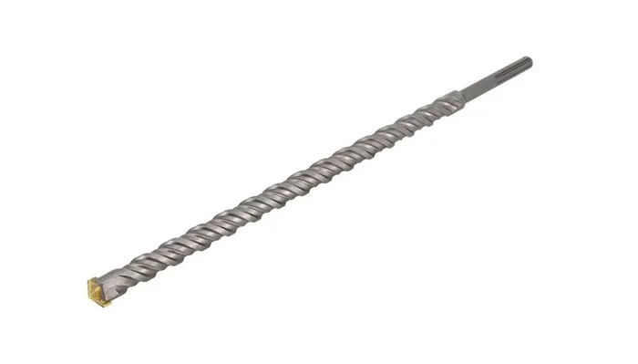 Broca SDS Max, Awtools, modelo 25x800x940mm, herramienta profesional para perforación ultra profunda en concreto, gran precisión, máxima durabilidad, ideal para obra pesada