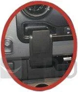 Brodit 213556 soporte Soporte pasivo Ordenador portátil, Teléfono móvil/smartphone, Navegante Negro