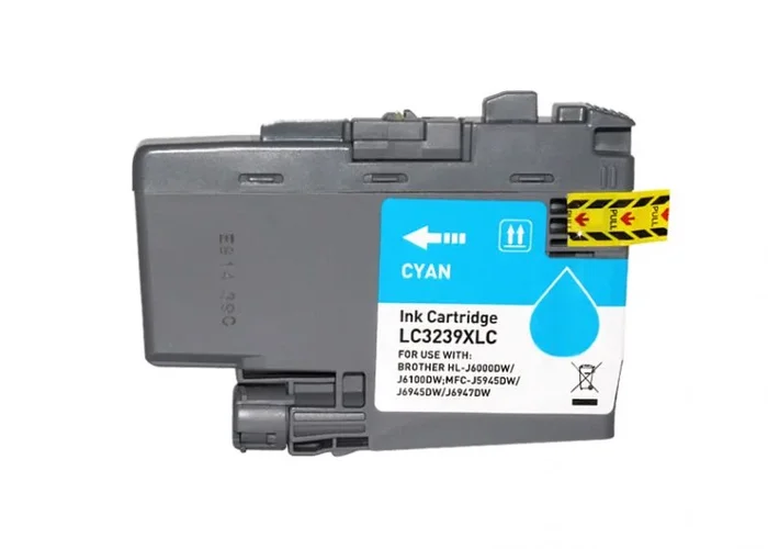 Brother lc3239xl cyan cartucho de tinta pigmentada generico – reemplaza lc3239xlc