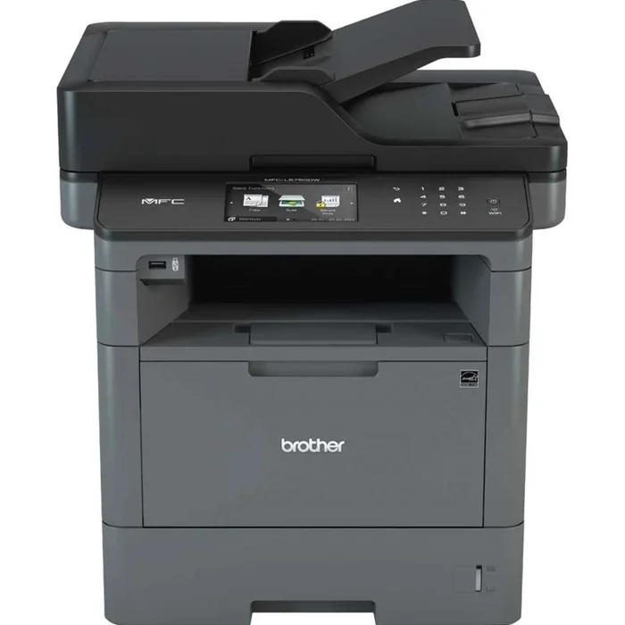 Brother MFC-L5750DW – Impresora multifunción láser Monocromo (Bandeja 250 Hojas, 40 ppm, USB 2.0, Memoria de 256 MB, Doble Cara automática, Ethernet, WiFi) Color Gris carbón