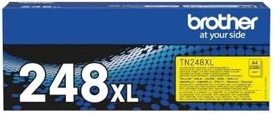 Brother TN248XLY Tóner Amarillo, Duración Estimada: 2.300 páginas según ISO/IEC 19798