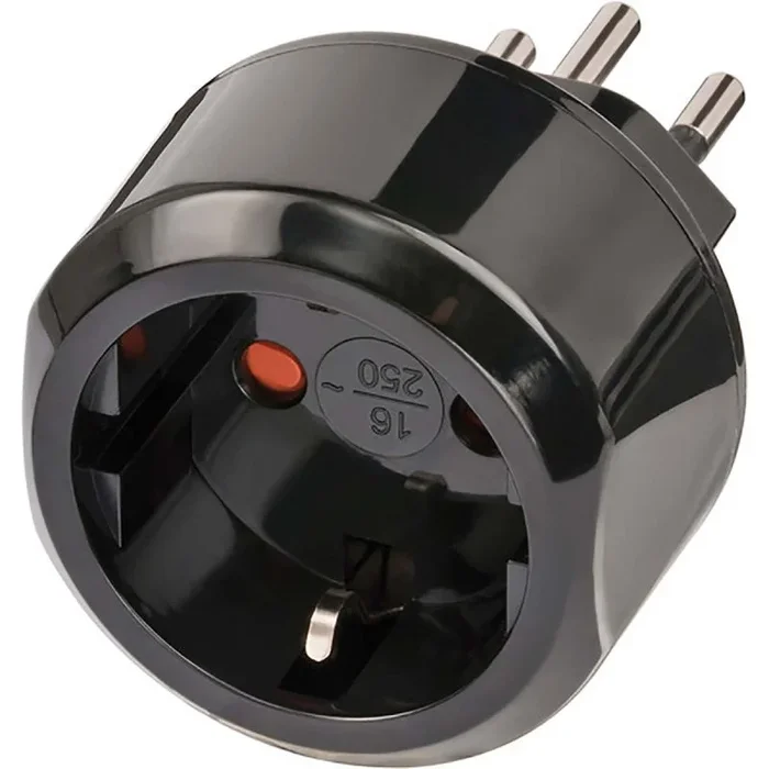 Brunner 321/057 – Adaptador de Enchufe Suizo (250 V, 10 A)