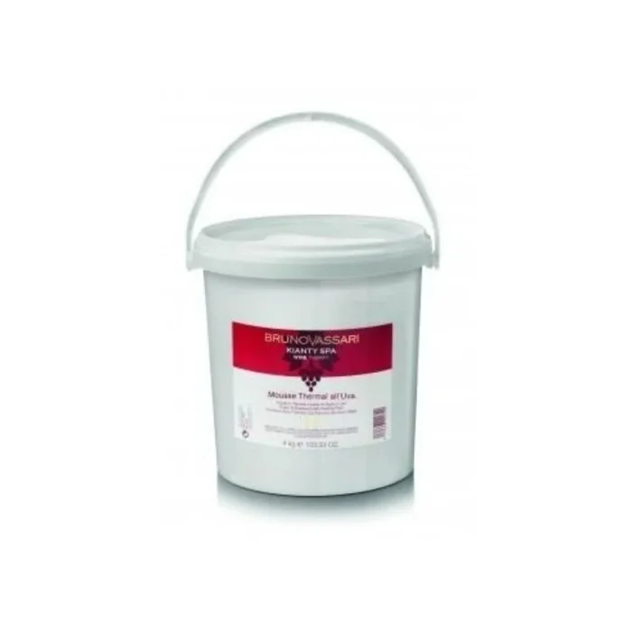 Bruno vassari, kianty spa, grape, detoxifying, cream mask, for face, 4000 g