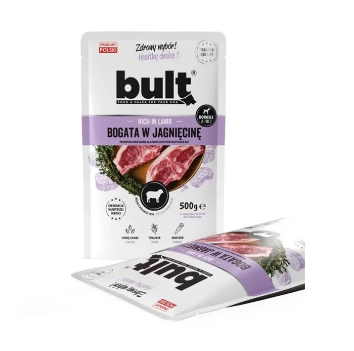 Bult saszetka mielonka bogata w jagnię.dla psa 100g