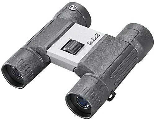 Bushnell – Powerview 2 – Prismáticos – 10×25 – Prisma de Techo – Chasis metálico de Aluminio – Multicoated – Armadura de Goma – Observación de Aves – Viajes – Sports – En el Exterior – PWV1025