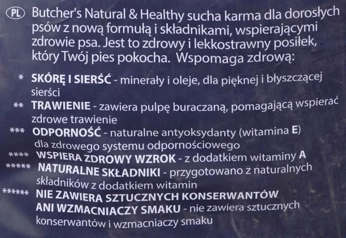 Butcher’s Pet Care Natural&Healthy 10 kg Adulto Ternera