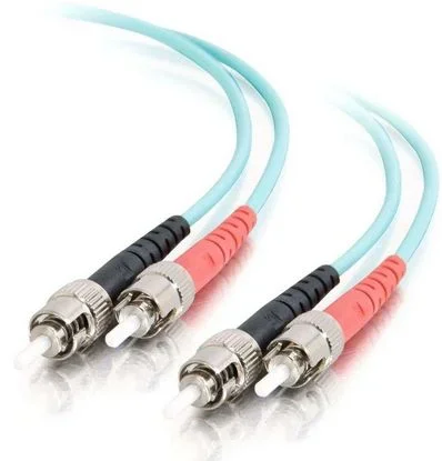 C2G 85509 cable de fibra optica 10 m ST OFNR Turquesa