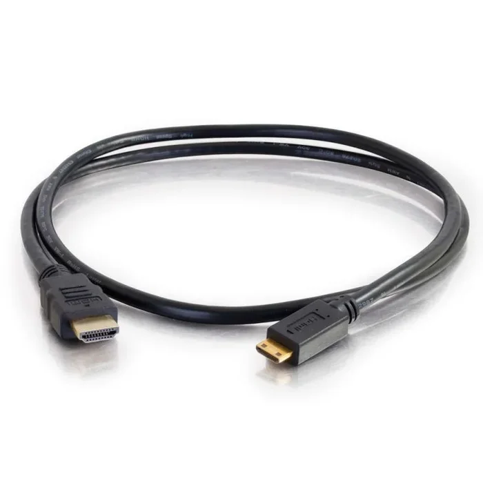 C2G Cable de alta velocidad de 1 m HDMI(R) a HDMI Mini con Ethernet