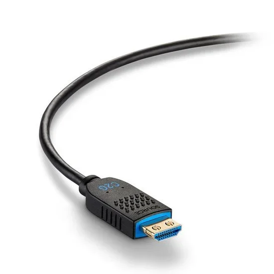 C2G Cable óptico activo (AOC) HDMI® de alta velocidad con serie de rendimiento de 15,2 m (50 ft) – 4K 60 Hz con clasificación Plénum