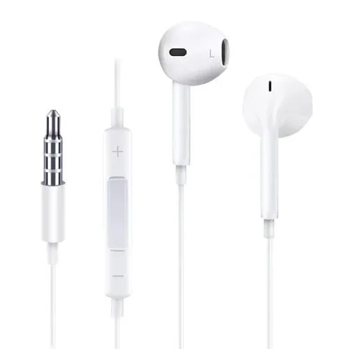 Cable 3.5 Mm Joyroom Jr-Ep1 Control Alambre 1.2M (Blanco)