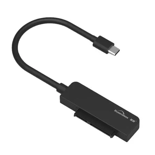 Cable Adaptador Blueendless US25 USB 3.0/Tipo-C para Disco Duro 2,5 y 3,5 Pulgadas SATA