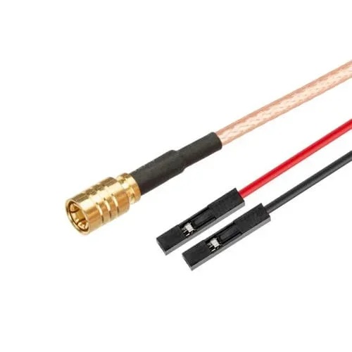 Cable Adaptador de Extensión de Prueba RF SMB Hembra a Doble Dupont Hembra RG316 (0,5 m)
