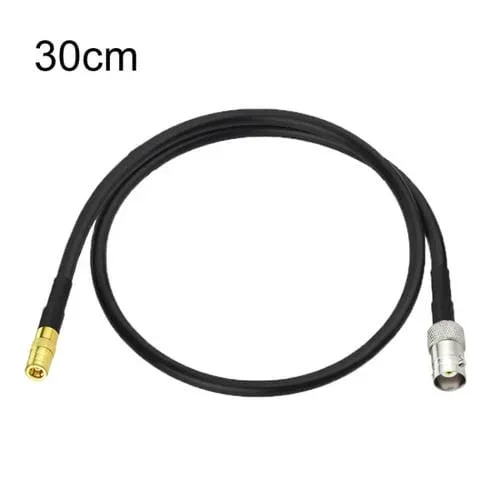Cable Coaxial BNC Hembra a SMB Macho RG174 de 30 cm