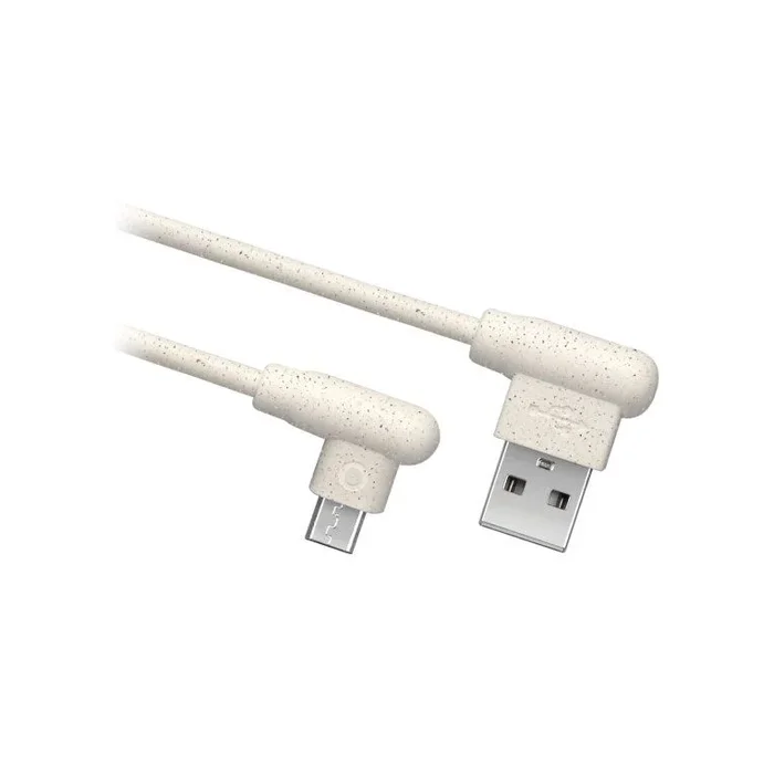 Cable datos usb sbs oceano eco-friendly usb 2.0-micro usb 1m blanco