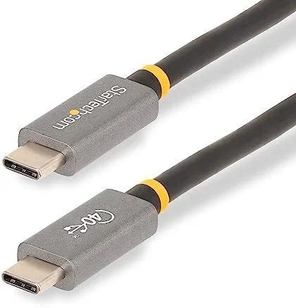 Cable de 1m USB4 – Cable USB-C Certificado por USB-IF – Cable USB Tipo C – 40Gbps – Power Delivery PD de 100W – 8K 60Hz – Compatible con Thunderbolt 4/3/USB 3.2