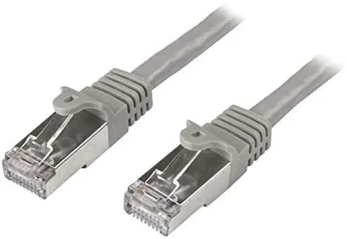 Cable de 2m de Red Cat6 Ethernet Gigabit Blindado SFTP – Gris