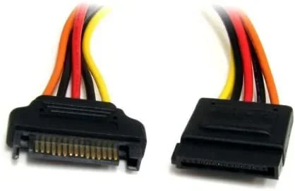Cable de 30cm de Extensión de Alimentación Corriente SATA – 15 pines