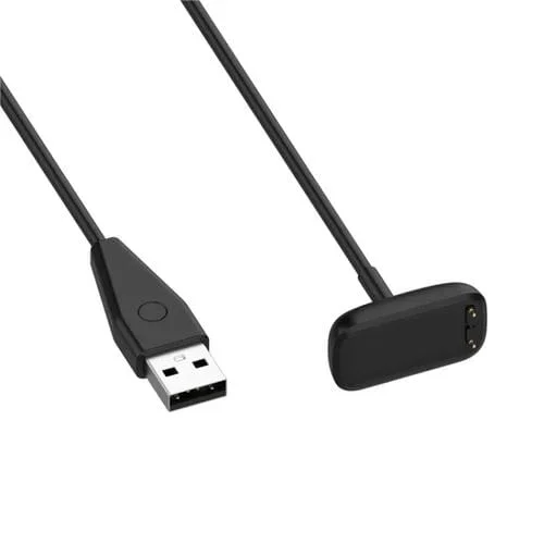 Cable de Carga USB Magnético para Fitbit Luxe con Botón de Reinicio 50 cm