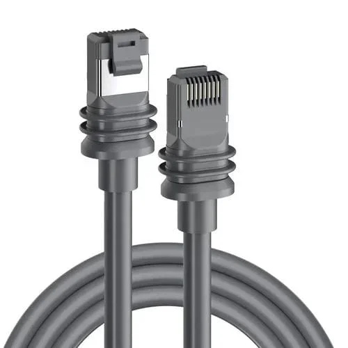 Cable de Conexión Ethernet Starlink Gen3 Cat6 1000 Mbps SL301 Longitud 10 Metros (Gris Oscuro)
