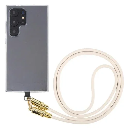 Cable de Datos Tipo C a 8 Pines Trenzado Cordón Cruzado Antipérdida (Caqui)