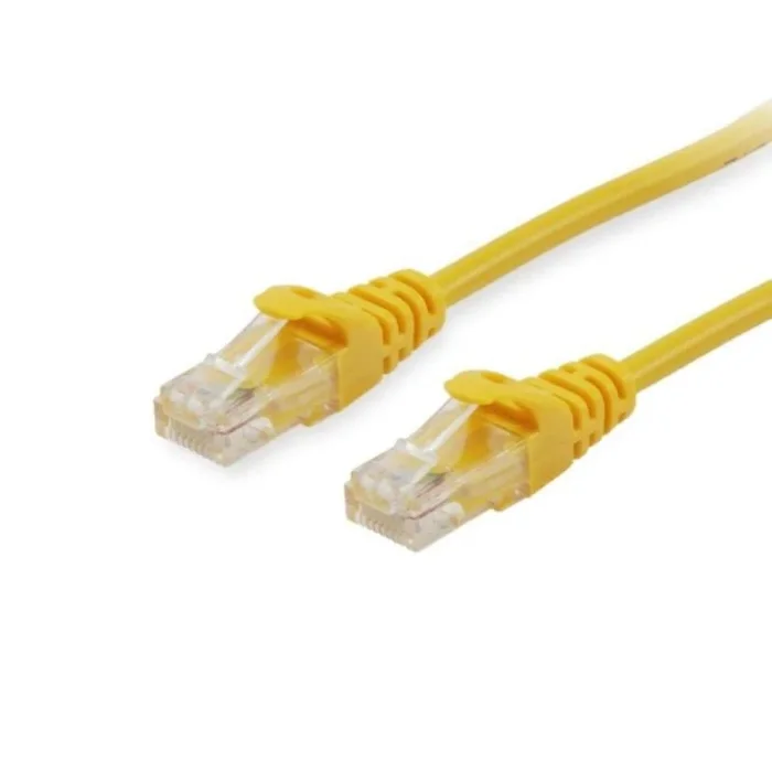 Cable de red equip latiguillo rj45 u – utp cat6a 3m amarillo