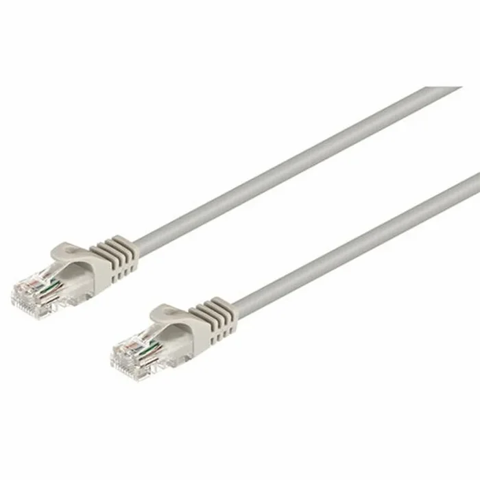 Cable de red rígido utp categoría 6 nimo gris 7,5 m
